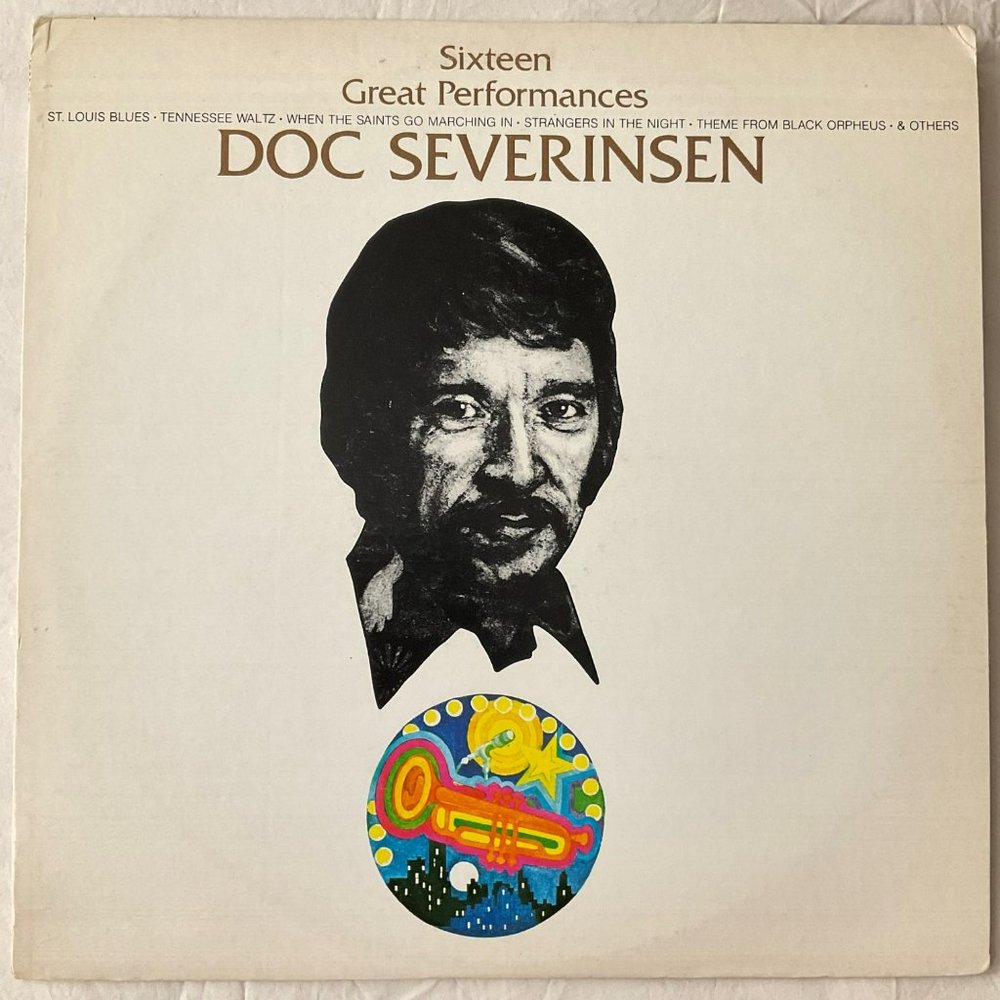 Doc Severinsen: Sixteen Great Performances Vintage Vinyl Record